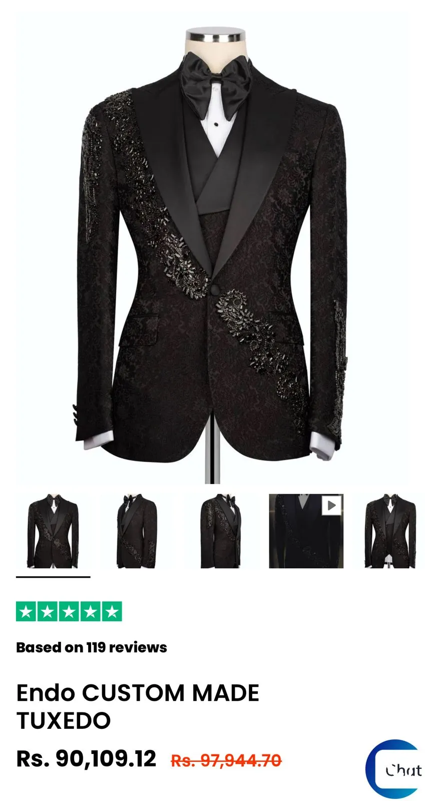 Inspiration photo of a designer blazer